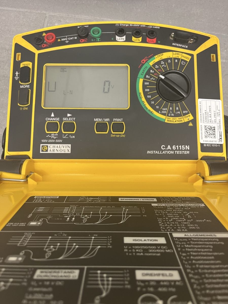 Misurare: Installation Tester Chauvin Arnout  – Usato da Neerach venduto da fuz_8d7l 3