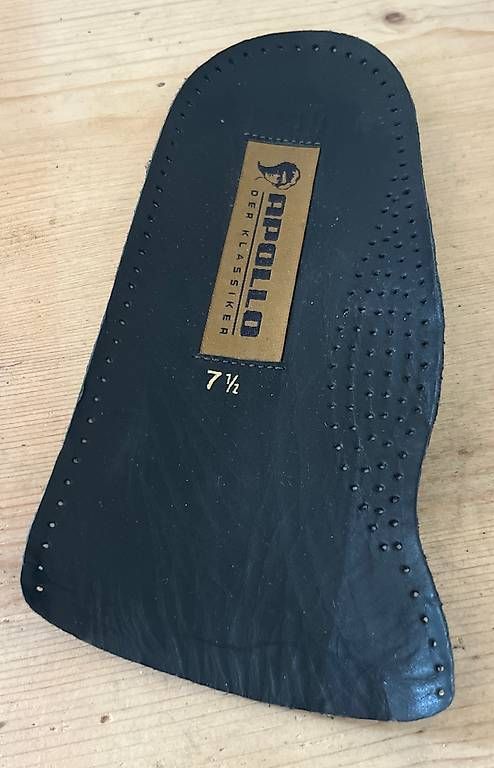 Scarpe da uomo: Robuste Halbschuhe APOLLO Schwarz Leder Gr. 7 1/2 – Usato da Urdorf venduto da Resumasa 5