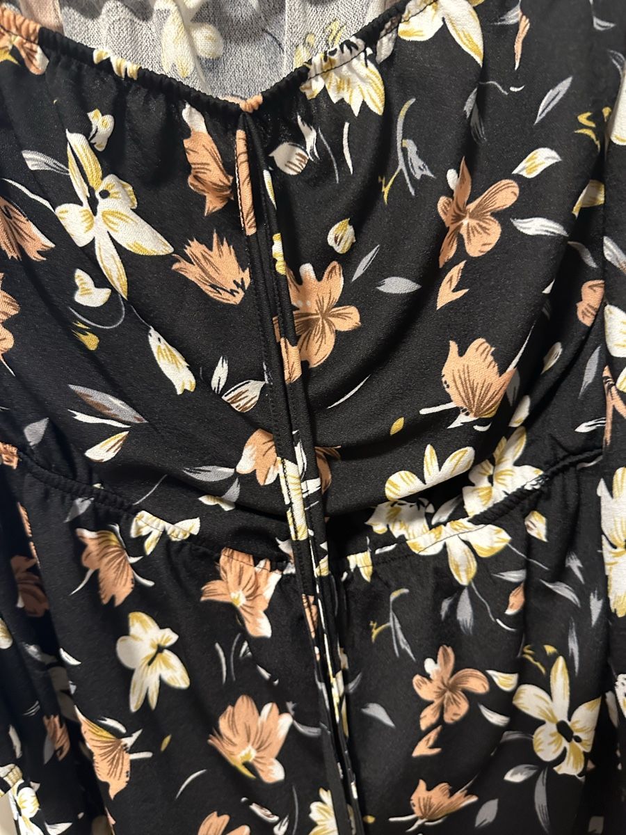 Camicette: Sommerliches Off-Shoulder Top mit Blumenmuster, Gr. M/L – Usato da Reinach BL venduto da Alles_muss_weg00 2