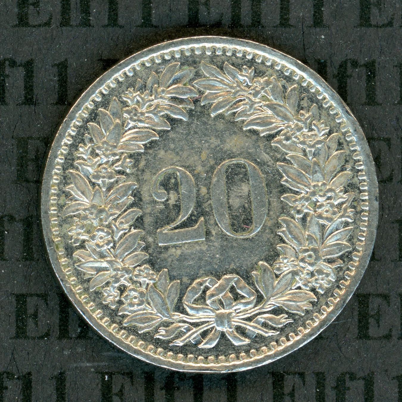 Tutti le monete: CHF___0.20 1977 vz 20 Rappen – Usato da Widnau venduto da Elf11 1