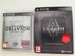 Oblivion Skyrim Collection, Sony Playstation 3, PS3