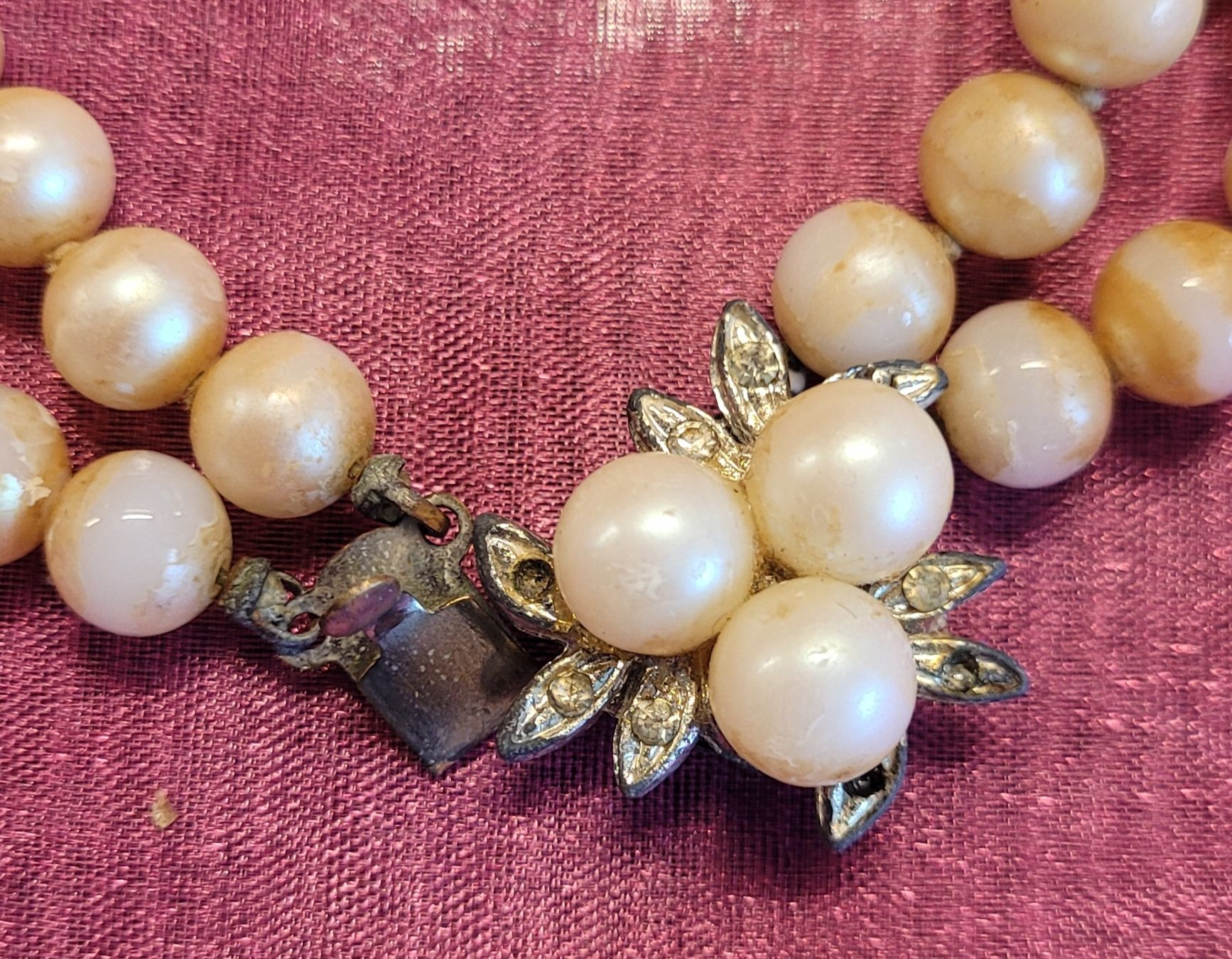 Catenine: Antiker Schmuck Perlkette – Usato da Mönchaltorf venduto da Joka013