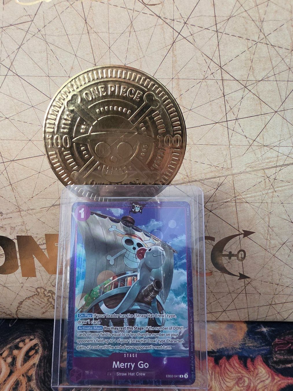 Bandai Carte collezionabili: One Piece Going Merry EB02-041 Alternate art – Usato da Genestrerio venduto da AM_98 1