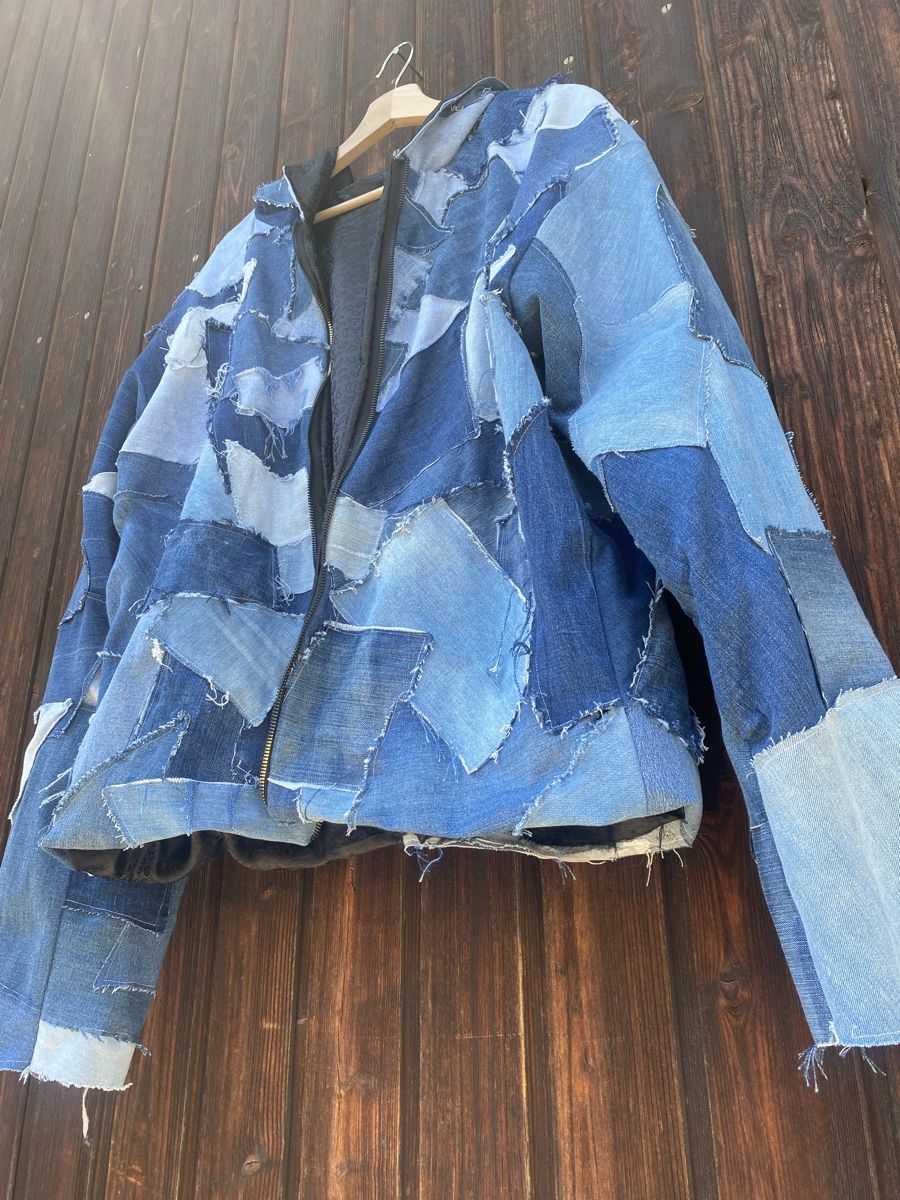 Giacche: Coole Patchwork Jeansjacke Grösse M – Nuovo e nell'imballaggio originale da lommis venduto da inf_thv8 3
