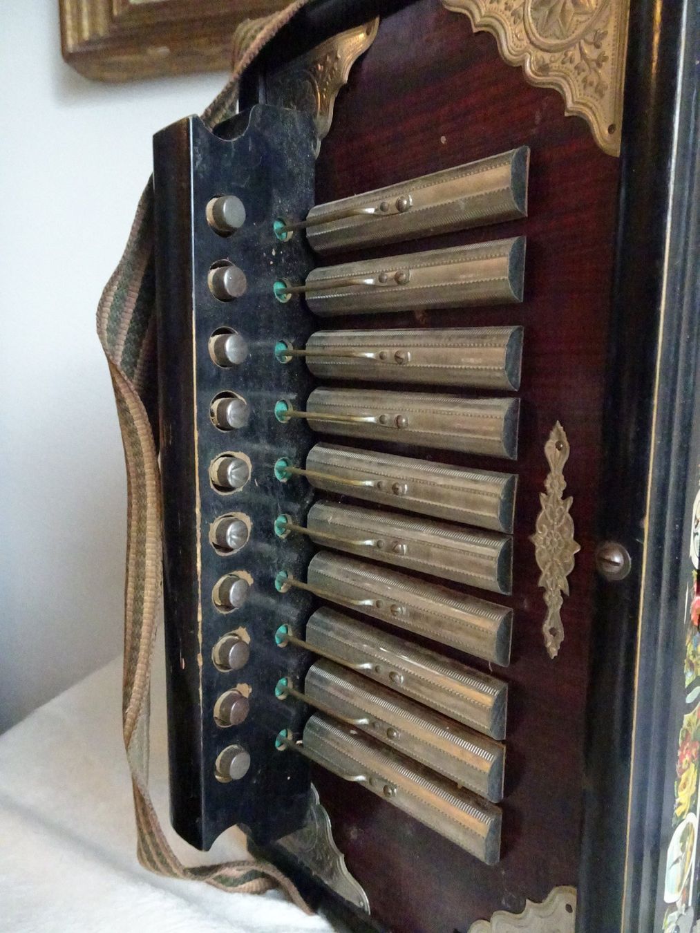 Meinl Strumenti musicali: Harmonika Meinel & Herold Klingenthal um 1900 – Usato da Siebnen venduto da niki61 9