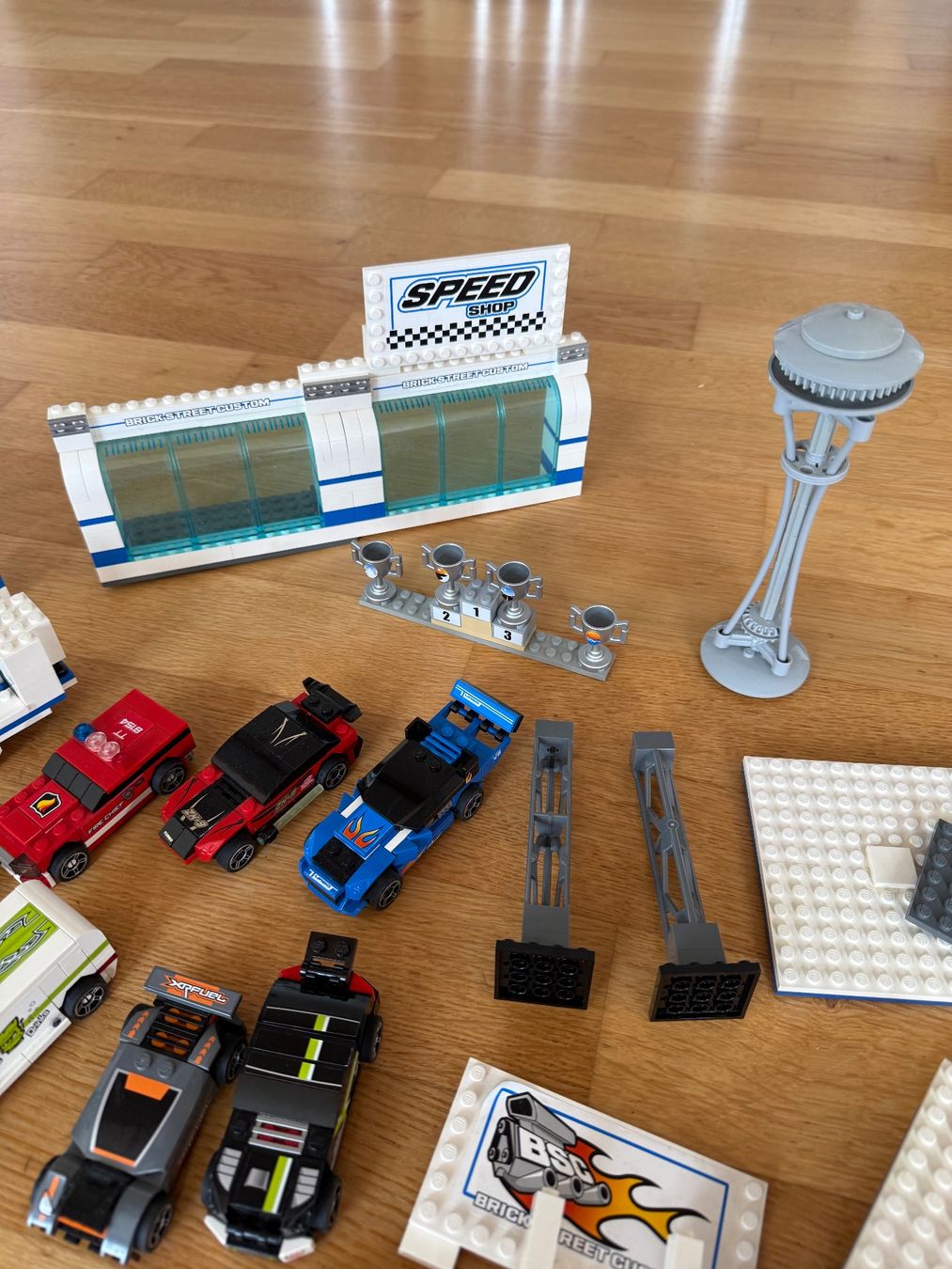 Lego Jeux de construction: Lego Rennbahn mit Autos – D'occasion à Fahrni b. Thun par Bergers_occasionen 4