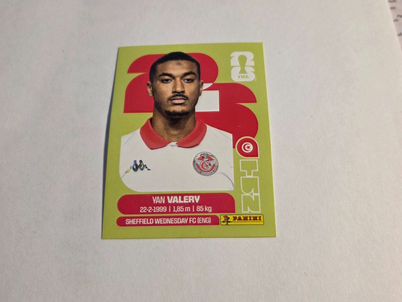 Panini Carte collezionabili: Panini  2026 VAN VALERY TUN 4 – Nuovo (secondo la descrizione) da Grand-Lancy venduto da Seo67