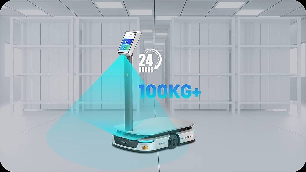 Tutte le macchine: Keenon S100 Schwerlast- Transportroboter – Usato da Tafers venduto da Tschanz-Solutions 1