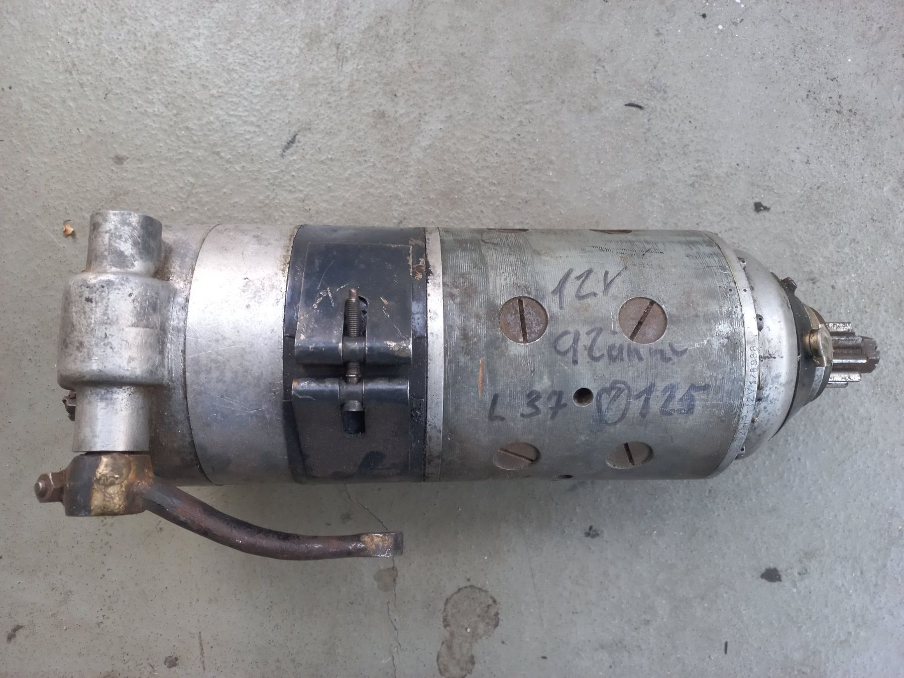 Tutti i ricambio: Oldtimer Scintilla Schubstart - Anlasser 12 Volt Hürlimann – Usato da Dulliken venduto da Dullikenlerchclassic