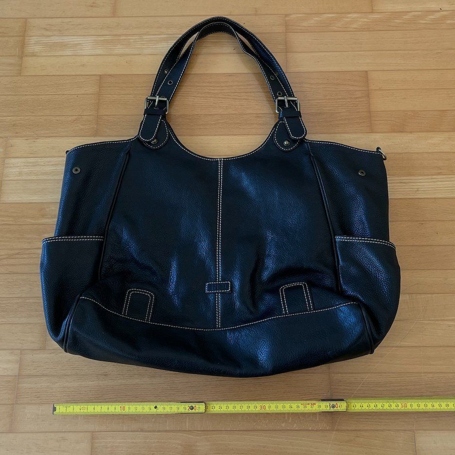 Borse: Grosse Ledertasche von EM-EL – Usato da Schaffhausen venduto da Kaffee_und_Kuchen 1