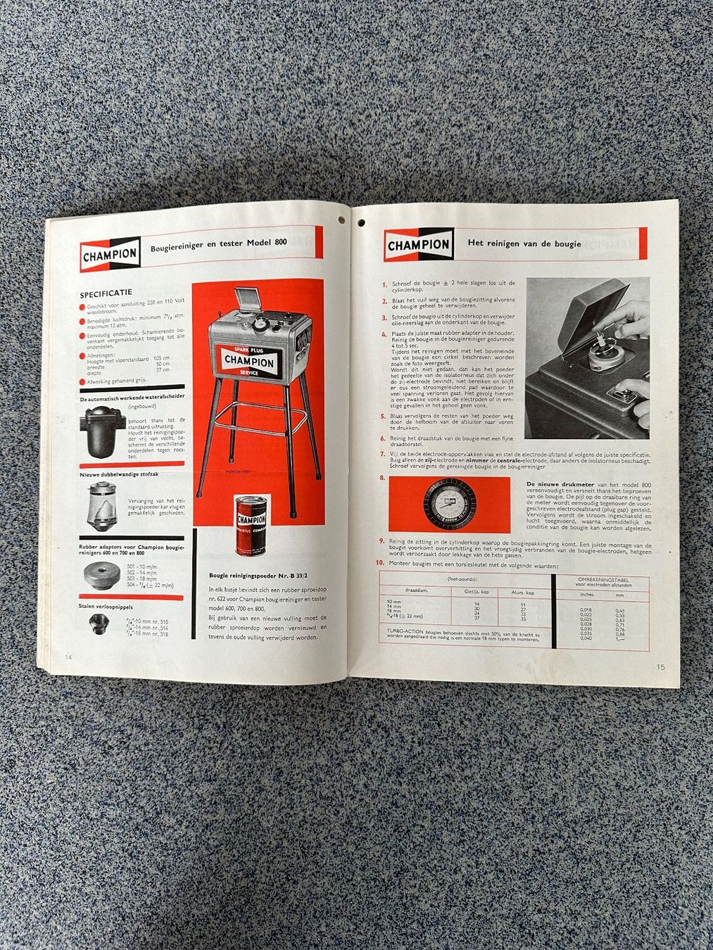 Libri: Katalog  CHAMPION  Zündkerzen  1959 – Usato da Boswil venduto da pavo1 2