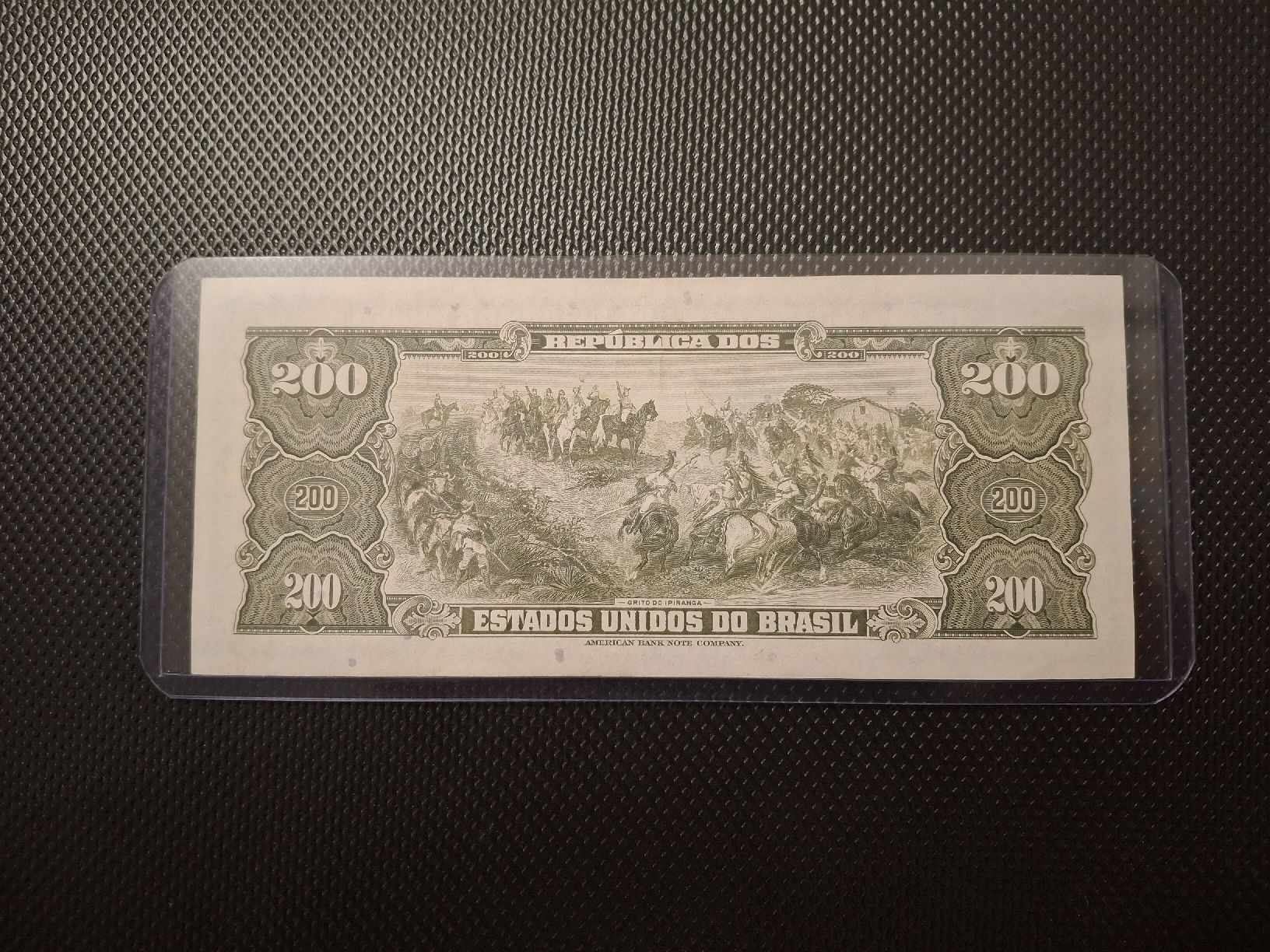 Billets de banque: 200 Cruzeiros Brasil Banknote. – D'occasion à Geroldswil par Antica01 1