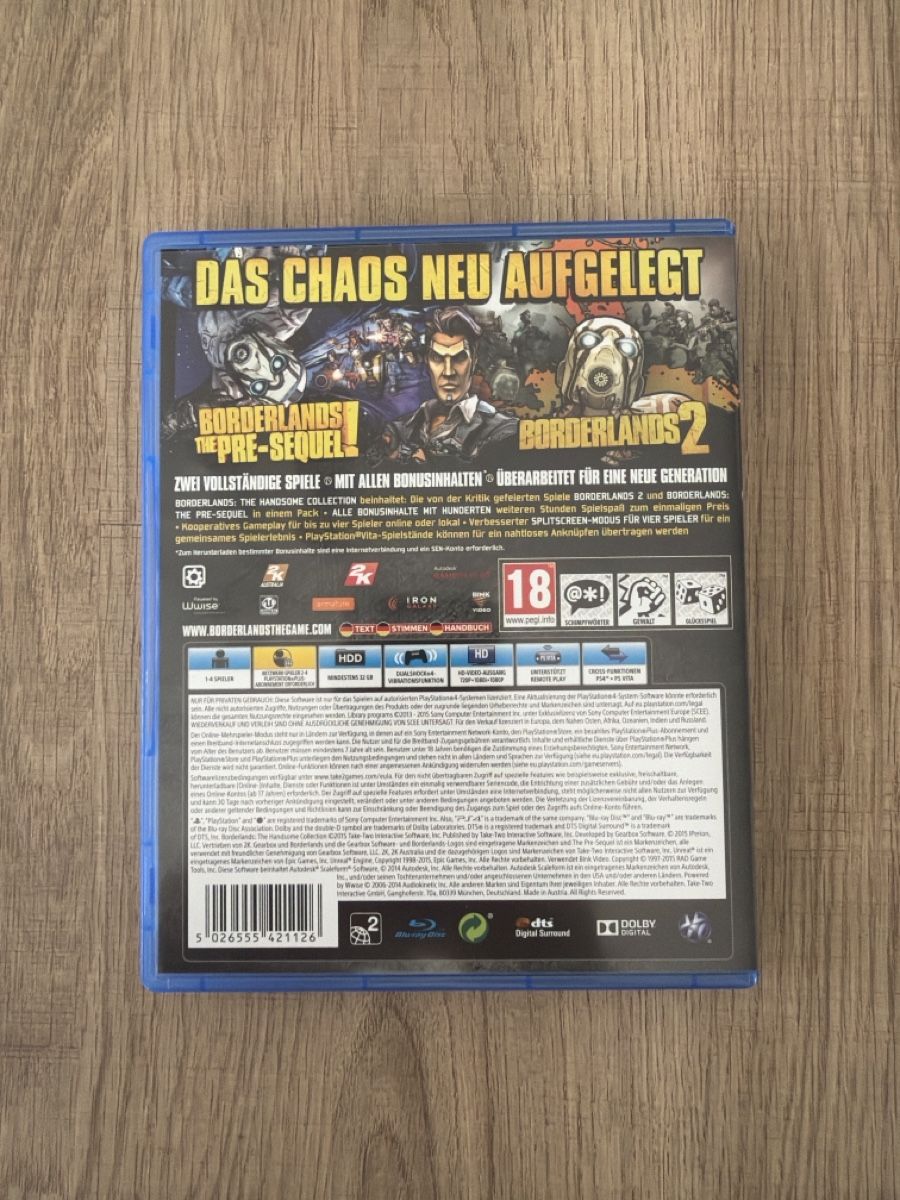 Giochi: Borderlands The Handsome Collection Ps4 – Usato da Hagendorn venduto da masterchieff 1