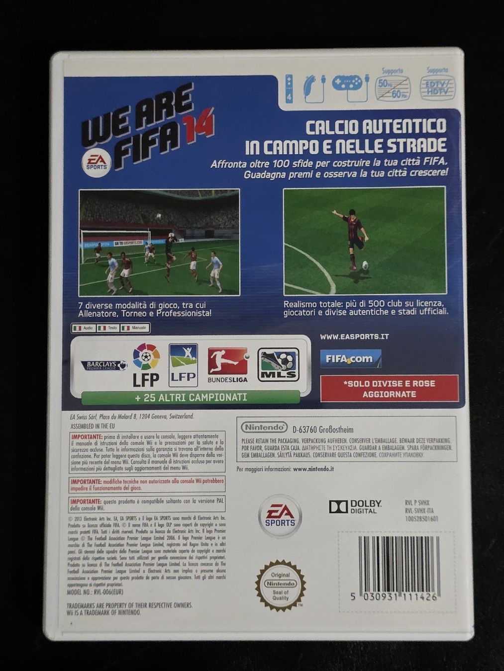 Giochi: FIFA 14 | WII – Usato da Bellinzona venduto da egemon 1