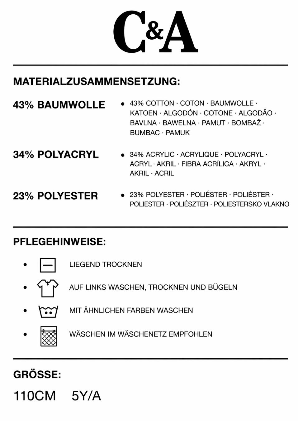 C&A Maglioni & Felpe: Kinder Weihnachts-Pullover (110) – Nuovo (secondo la descrizione) da Benken SG venduto da SecondTreasure 1