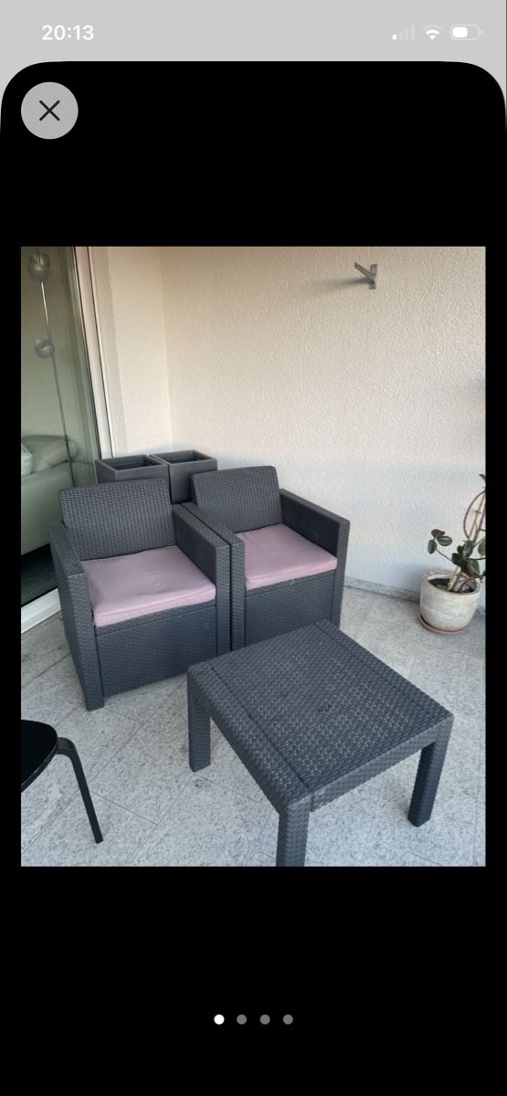 Poltrone: Set 7 Gartenmöbel oder für Terrasse  – Usato da Herrliberg venduto da spunggi
