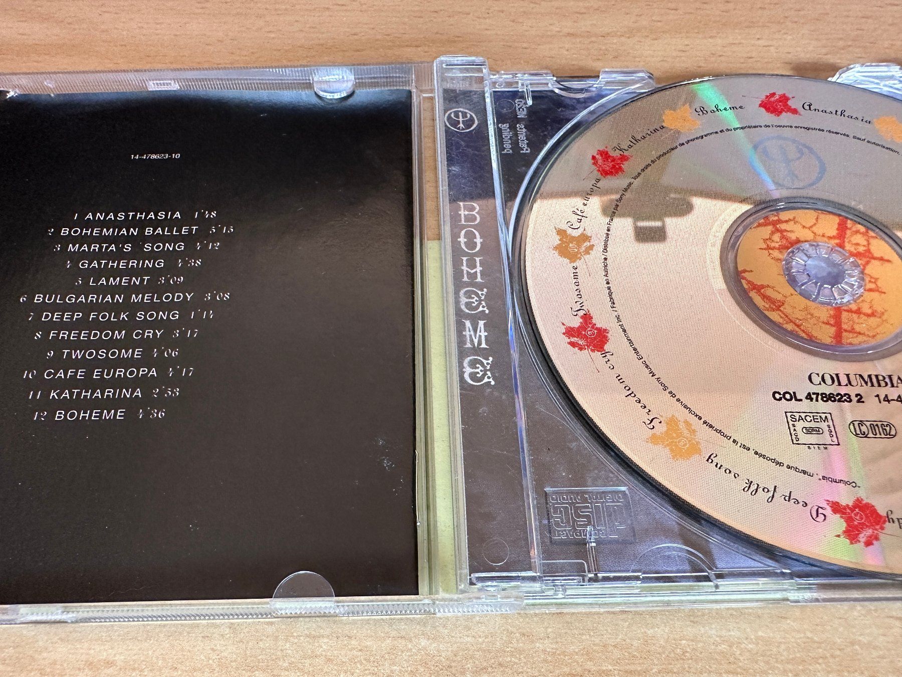 CD: Deep Forest – Boheme – Usato da Rikon im Tösstal venduto da Alpenmutz 2