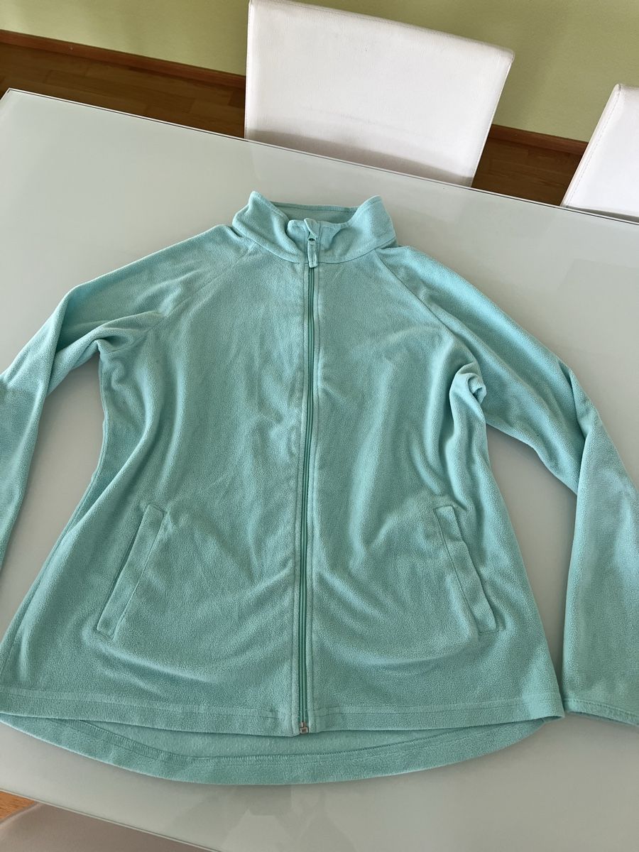Giacche: Fleece Jacke Gr. 44. hell blau  – Usato da Ebikon venduto da happynat
