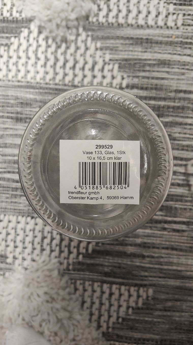 Vasi & Recipienti: Vase aus Glas 10cm x 16.5cm – Nuovo (secondo la descrizione) da Stetten SH venduto da 7soulchild7 2