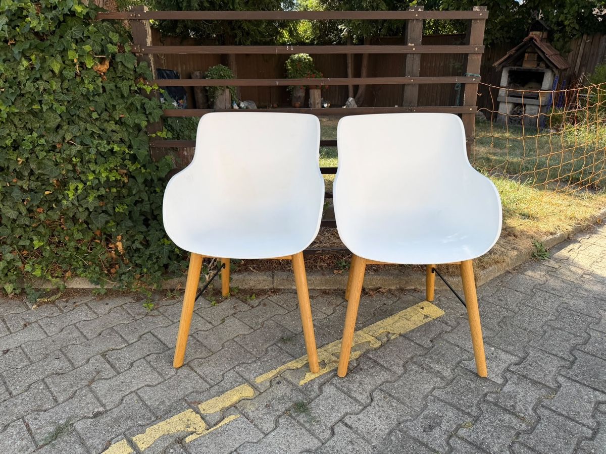 Sedie: Stühle Weiss Holzbeine Set 2 Stck.  – Usato da Ebikon venduto da cha_cvj6 3
