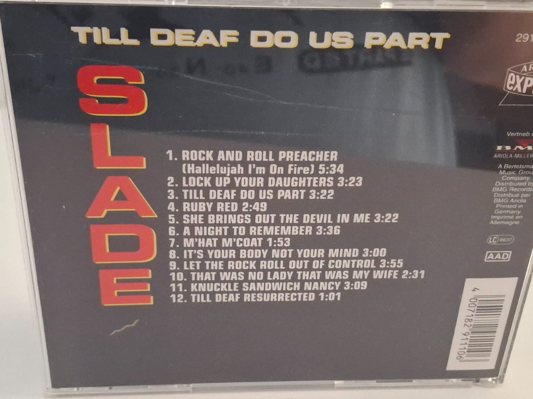 CD: CD SLADE - Till Deaf Do Us Part - – Usato da Aarberg venduto da Jackup1 1