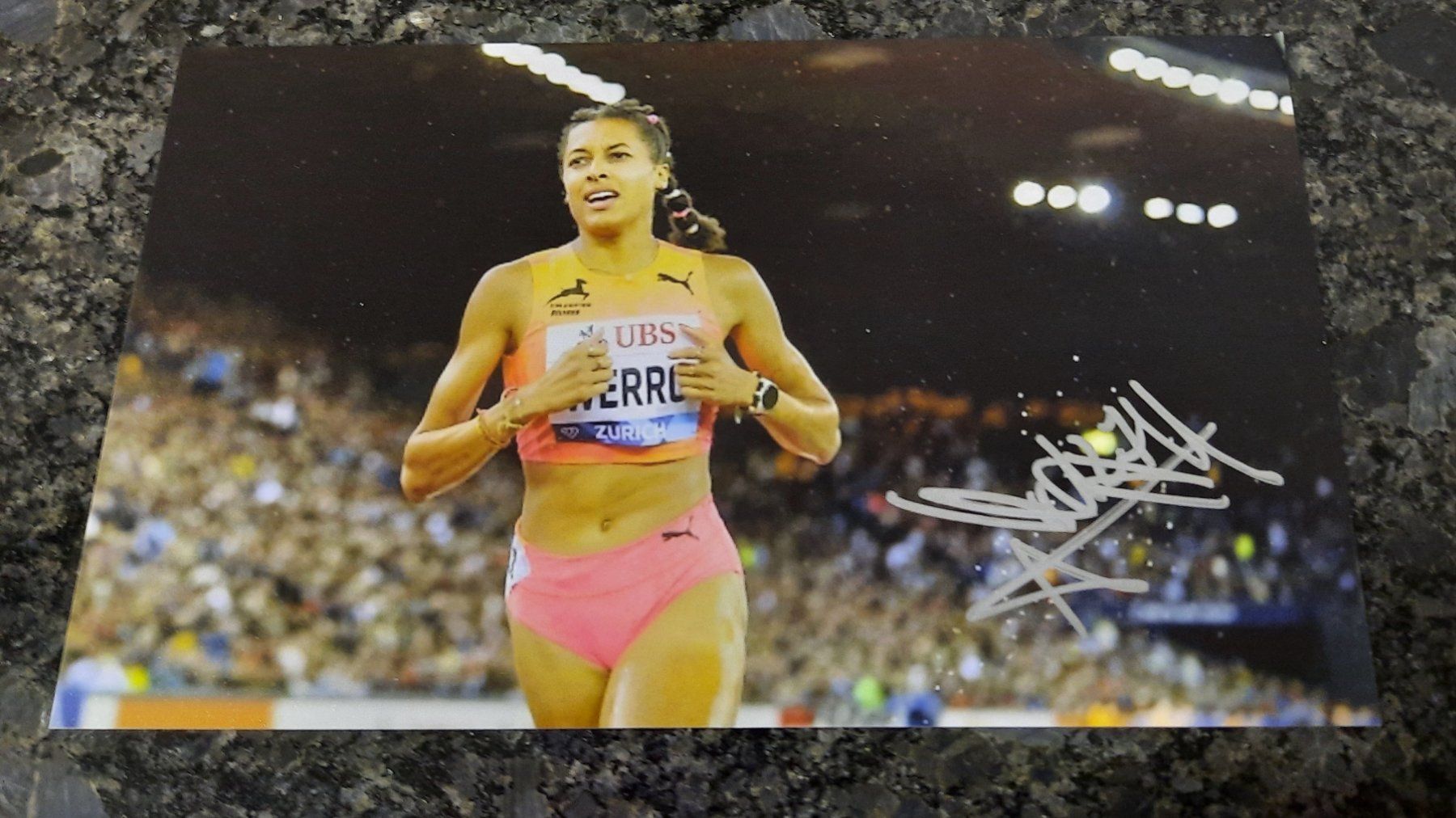 Autografi: Autogramm Audrey Werro – Usato da Schmerikon venduto da Olympia04