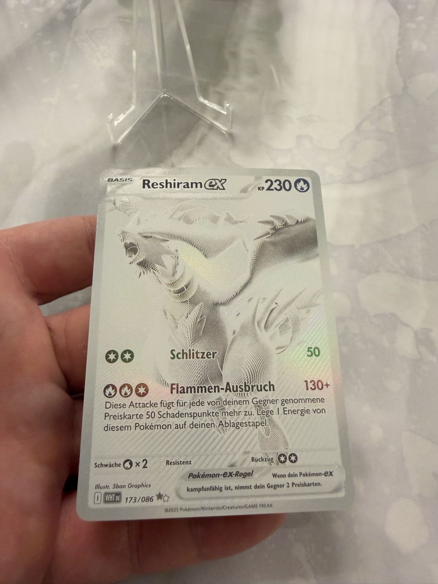Pokémon Carte collezionabili: Reshiram EX  – Usato da Spreitenbach venduto da lir_qj52 1