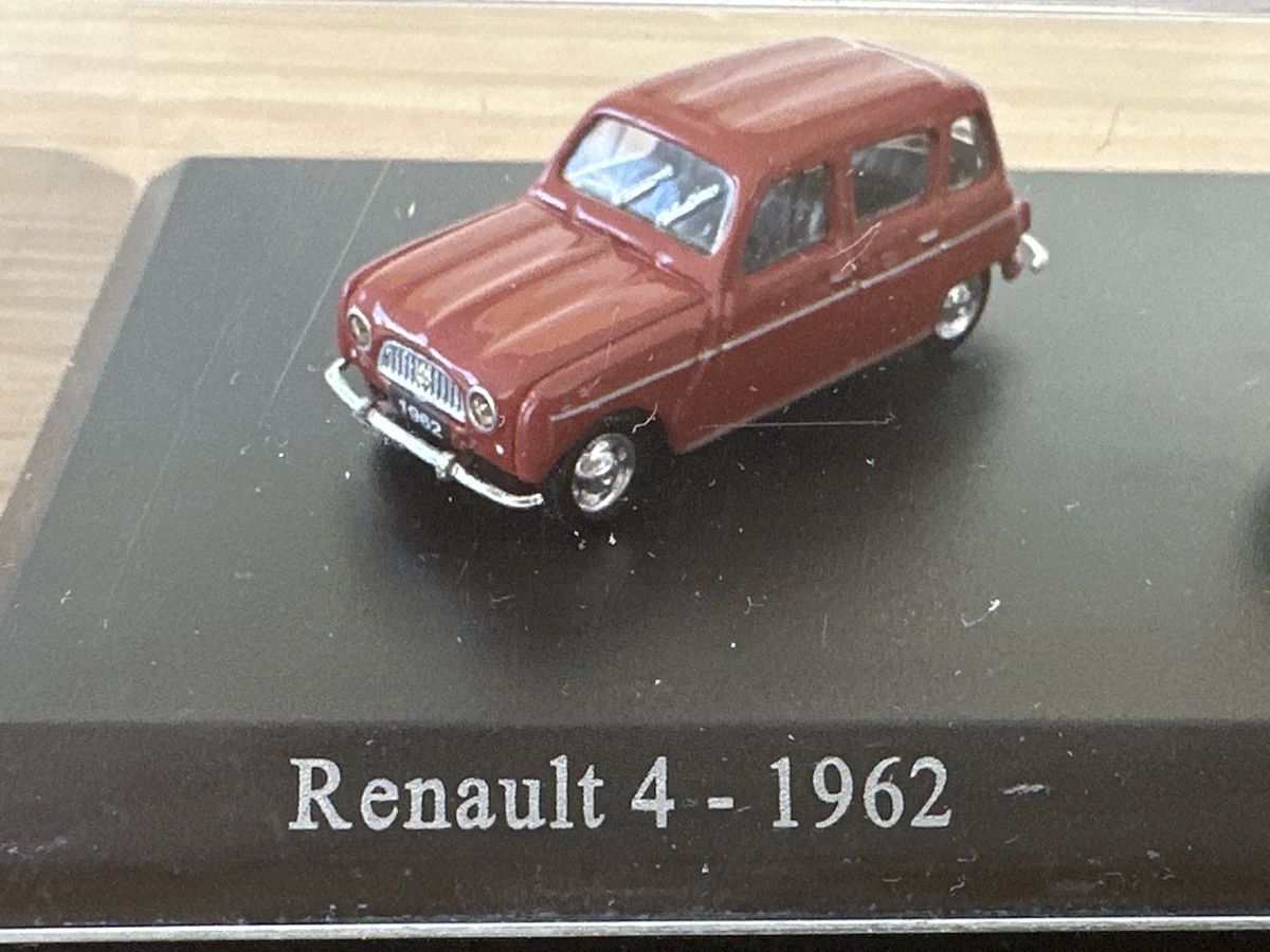 Renault Modellautos: Renault 4L 1/87 Massstab Miniaturset – Neu und originalverpackt aus Sennwald von HARO-Import 1