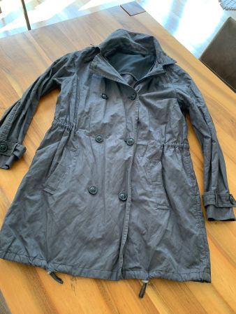 OPUS toller leichter Mantel / Parka antrazith Gr. 38
