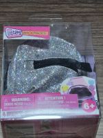 Real Littles Rucksack Glitzer Silber NEU