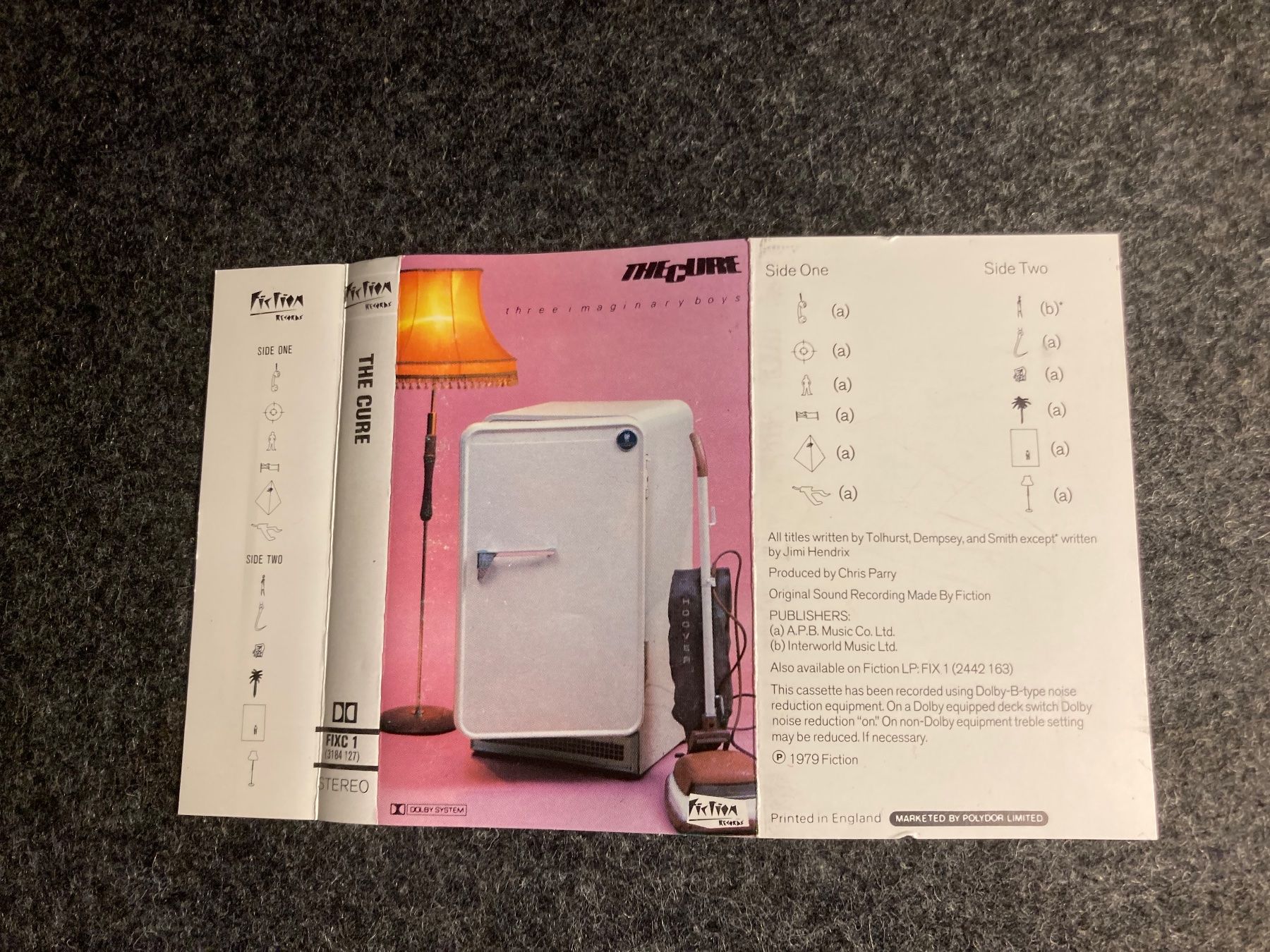 Musicassette: The Cure - Three Imaginary Boys (MC) – Usato da Fribourg venduto da Karushi 5