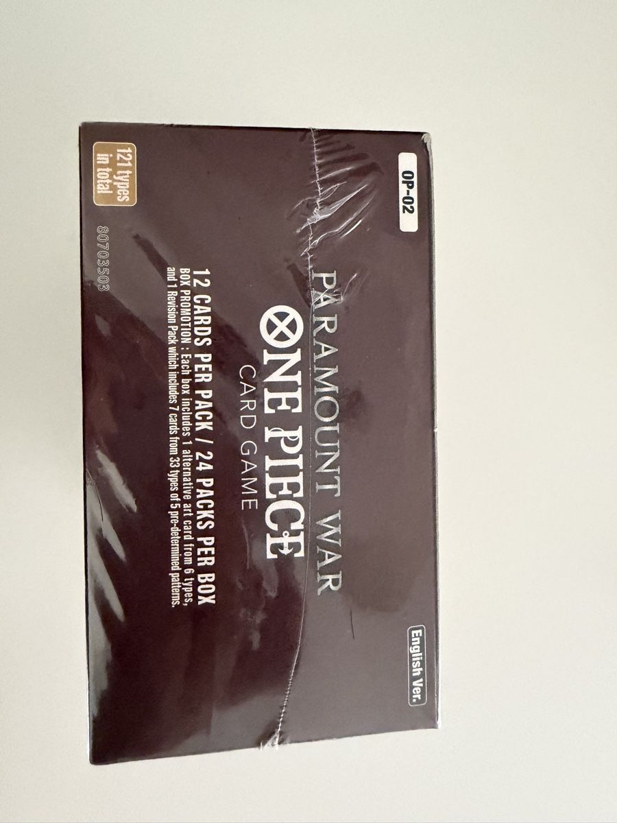 Bandai Sammelbilder & Trading cards: Op02 box – Gebraucht aus S. Antonino von Mc2495 6