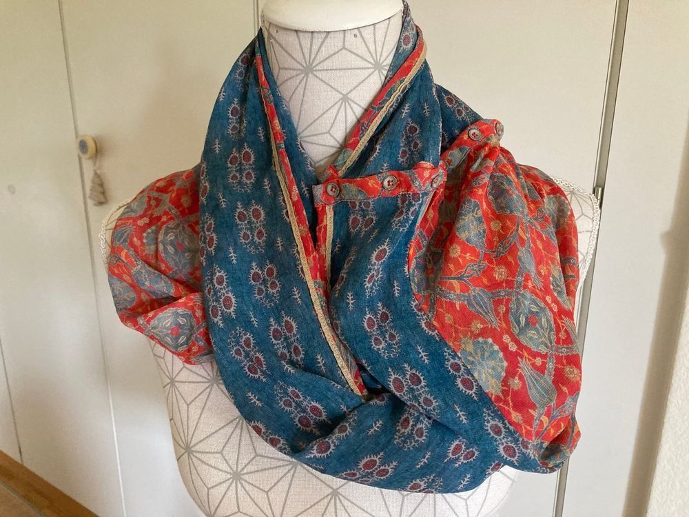 Nile Foulards, Tücher & Schals: Loopschal von Nile – Gebraucht aus Dietlikon von himmel_