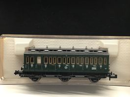 Fleischmann N 8092 Personenwagen 3. Klasse, Top Zustand!