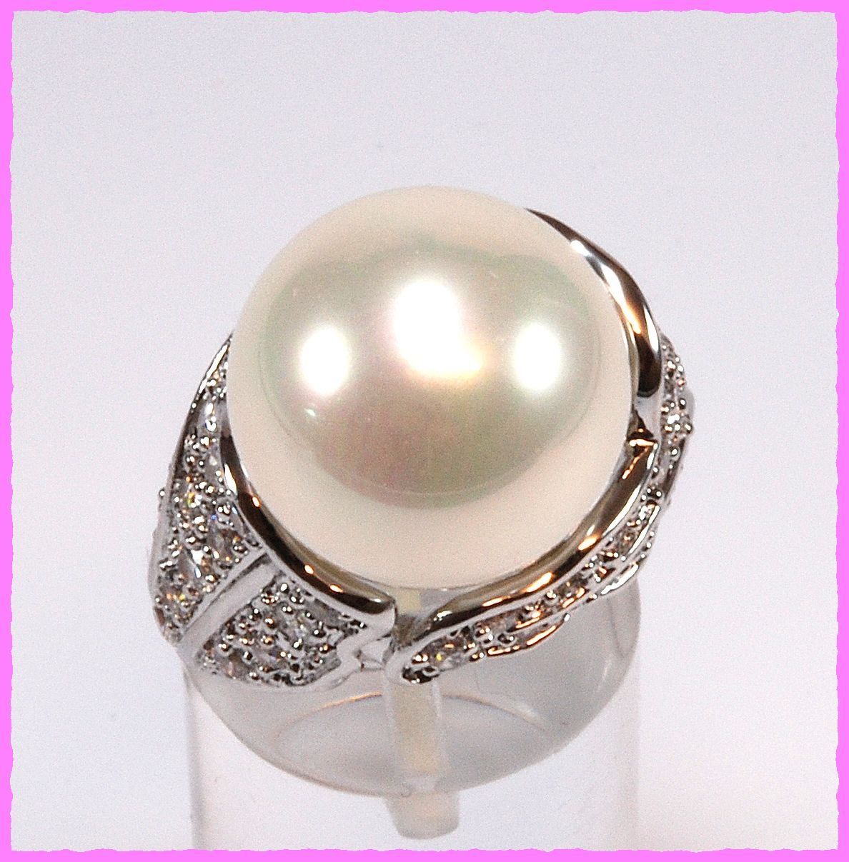 Anelli: Muschelkern Perlen Ring – Nuovo e nell'imballaggio originale da Oberglatt ZH venduto da Diamond-Girl 1