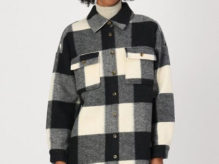 Noisy May Übergangsjacke Kariert (G. XS)