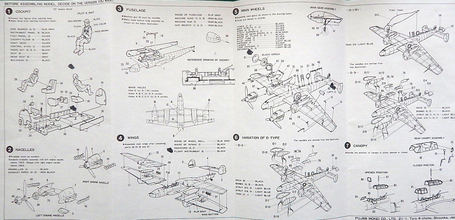 Kit di modellismo & Modellini statici: Messerschmitt 110 D – Nuovo e nell'imballaggio originale da Neuchâtel venduto da PAB2000 2