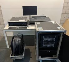 003 AVID Audio-Mischpult komplett mit Multicase und Stagebox