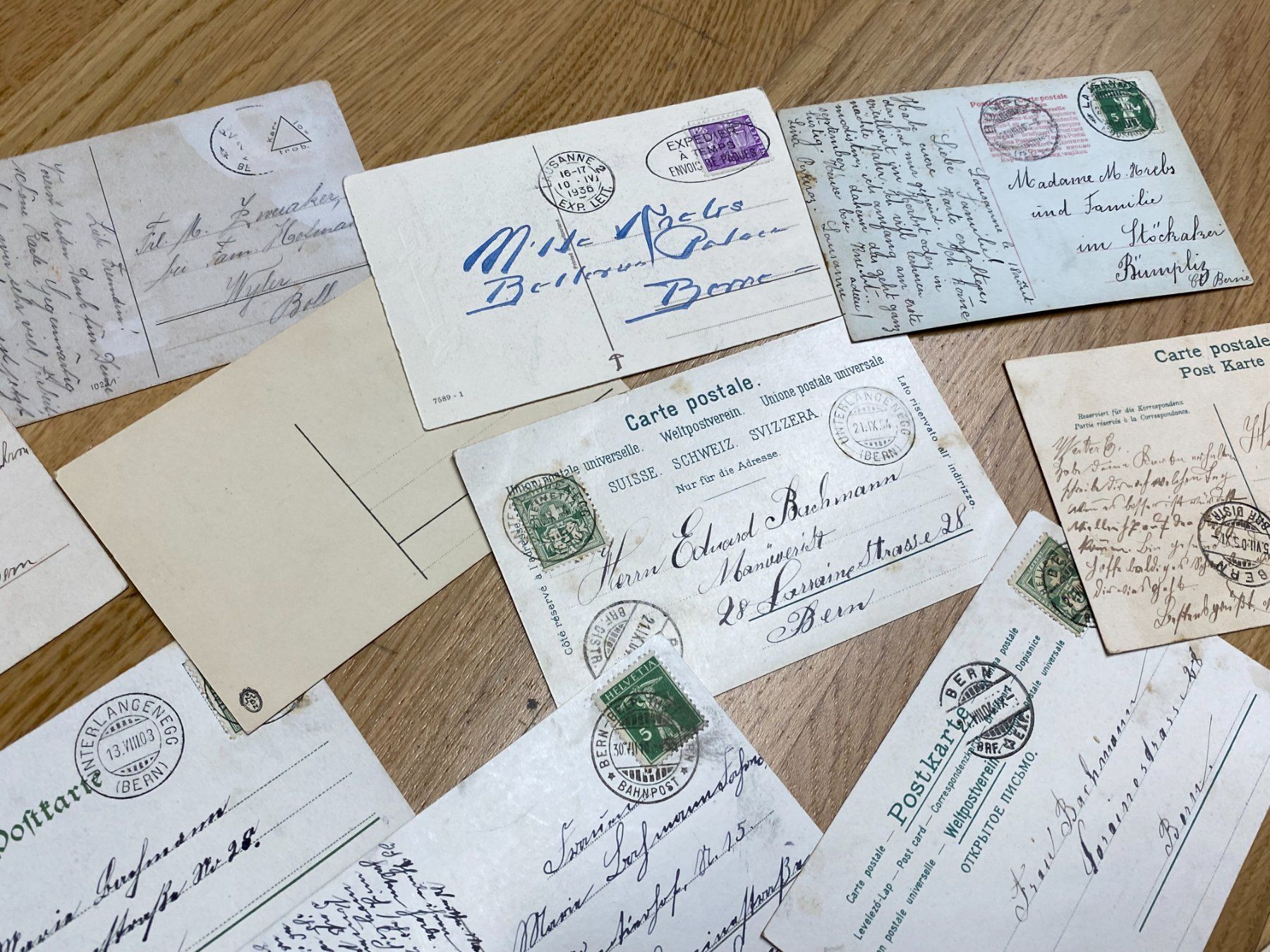 Ansichtskarten: LOT Ansichtskarten ///C844 – Gebraucht aus Bern von JMsoehne1987 9