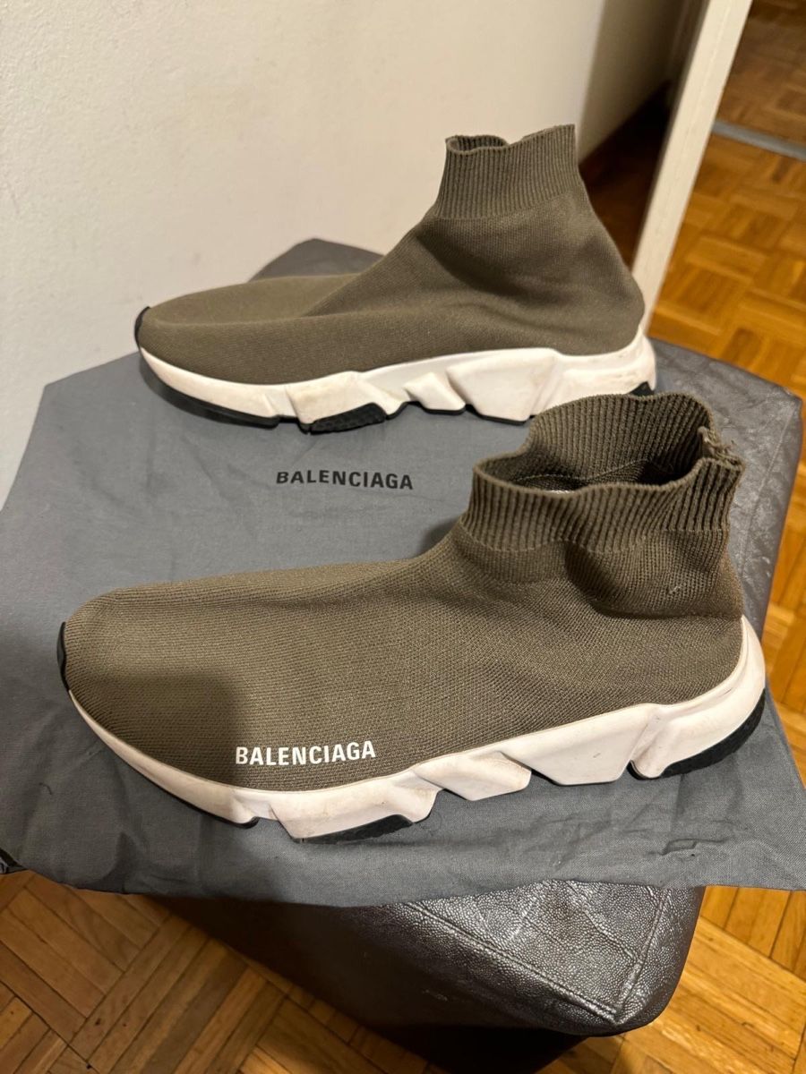 Balenciaga Damenschuhe: Balenciaga Speed Trainer kaki – Neu (gemäss Beschreibung) aus Chêne-Bougeries von sor_9rzp 2