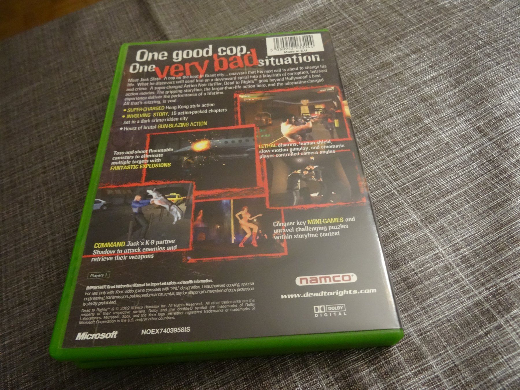Microsoft Giochi: Xbox Klassiker: Dead to Rights – Usato da Olten venduto da Disc-Ausverkauf 2