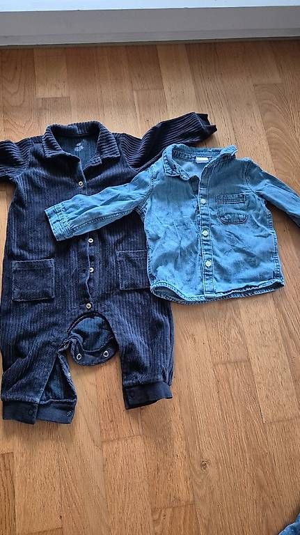 Hemden, T-Shirts & Polos: Cord Overall & Jeanshemd Gr.68 – Gebraucht aus Unterentfelden von jkl_59w2