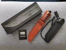 Ensemble couteau de combat KA-BAR Big Brother + étui Kydex