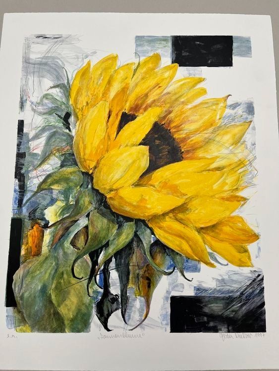 Grafiken & Lithographien: GERDA NIETZER LITHOGRAPHIE SIGNIERT NUMMERIERT – Gebraucht aus Gersau von grafik-kunst