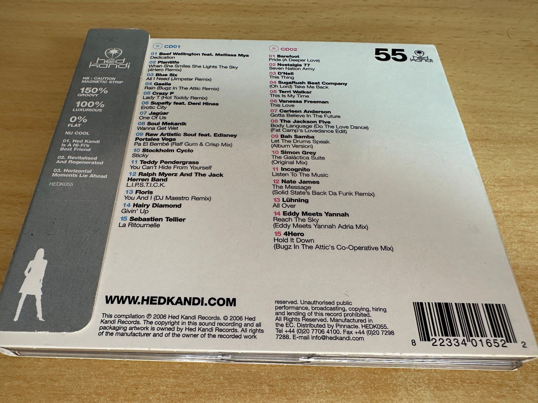 CD: Various Hed Kandi - Nu Cool - 2 CD – Usato da Rikon im Tösstal venduto da Alpenmutz 1