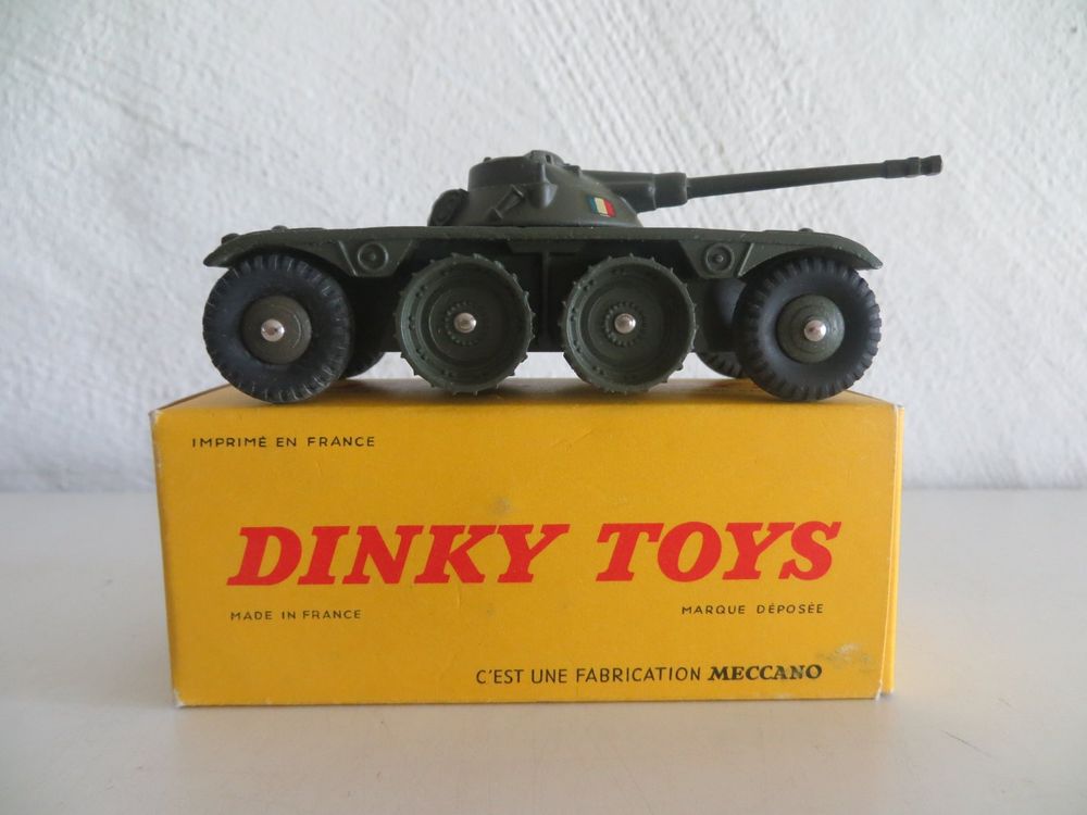 Char Panhard EBR Dinky Toys Original militaire ref 80 A