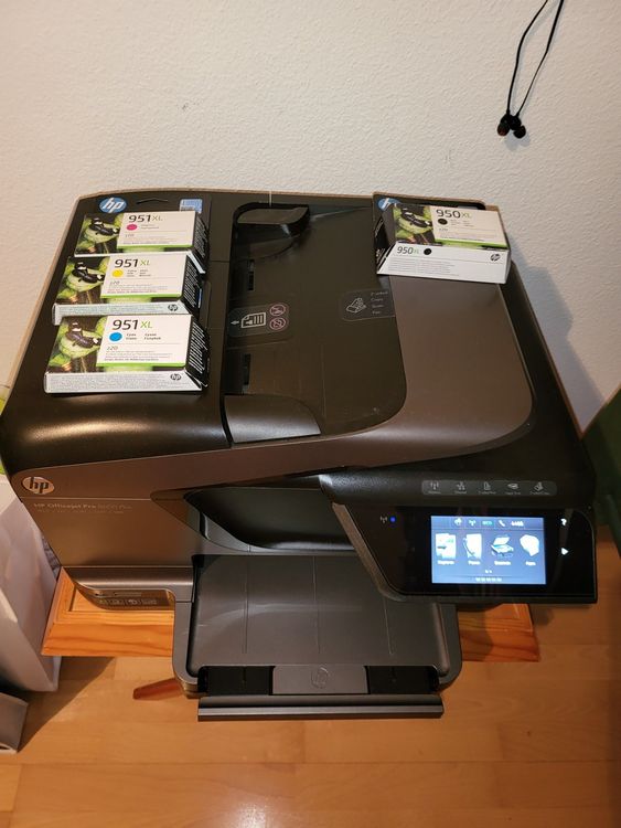 Drucker HP Officejet Pro 8600 Plus inkl. 4 neue Patronen Kaufen auf Ricardo
