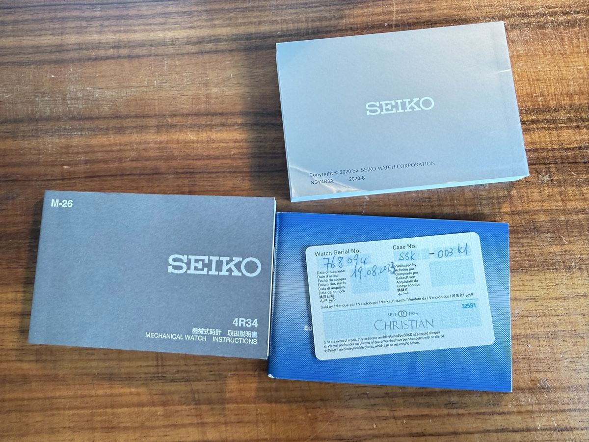 Seiko Uhren: Seiko Gmt Ssk 003 k1 – Gebraucht aus Kriens von wickjulian 4