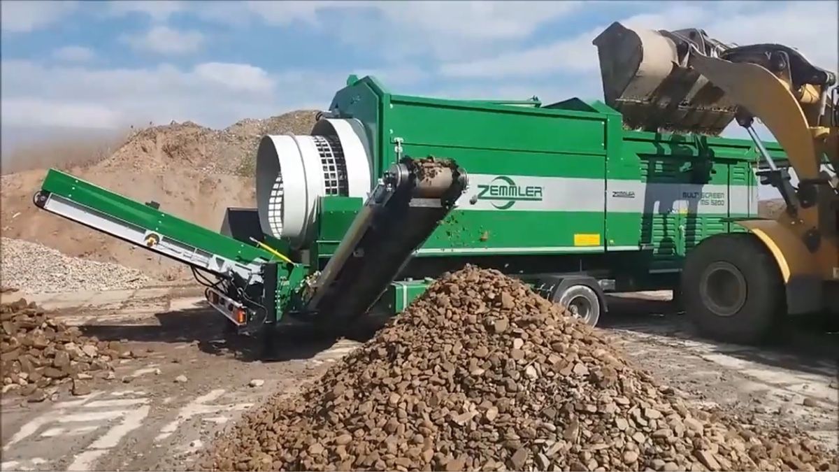 Tutte le macchine: Miete Doppeltrommel-Siebanlage Zemmler 4200 – Usato da Unteriberg venduto da Drummer86 3
