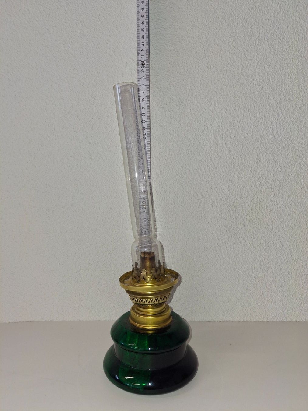 Lampade: Grüne Petroleumlampe – Usato da Reichenburg venduto da AK307 4